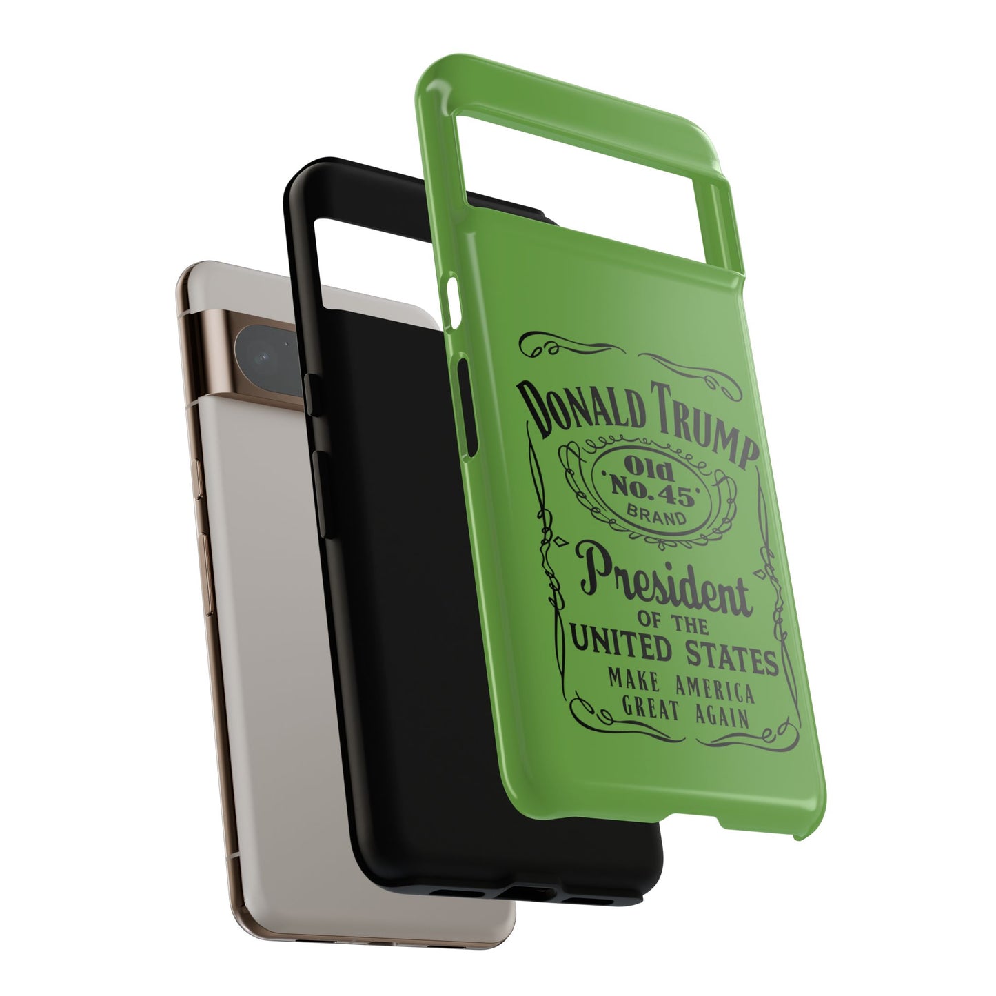Green Trump Whiskey Phone Case