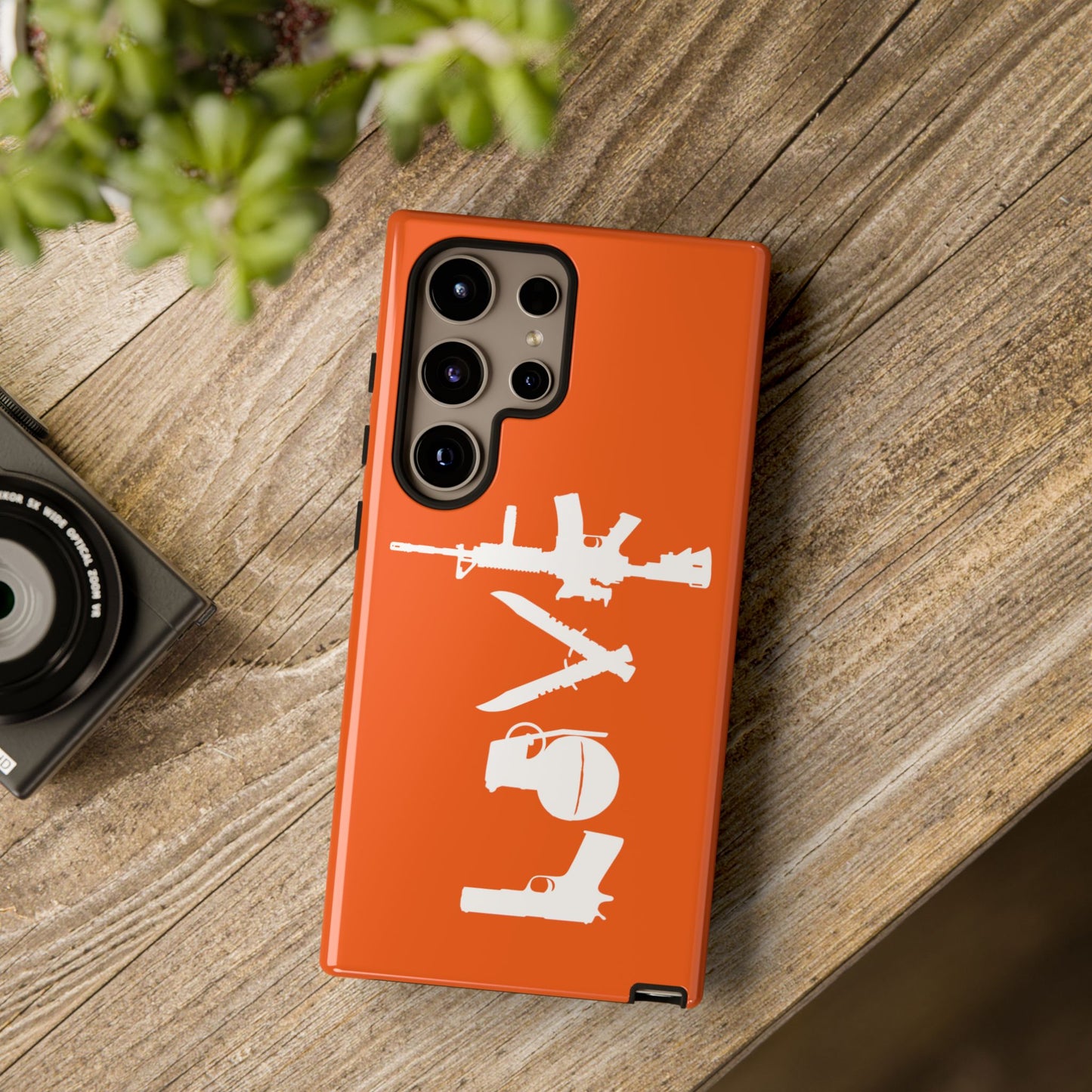 Orange Love Phone Case