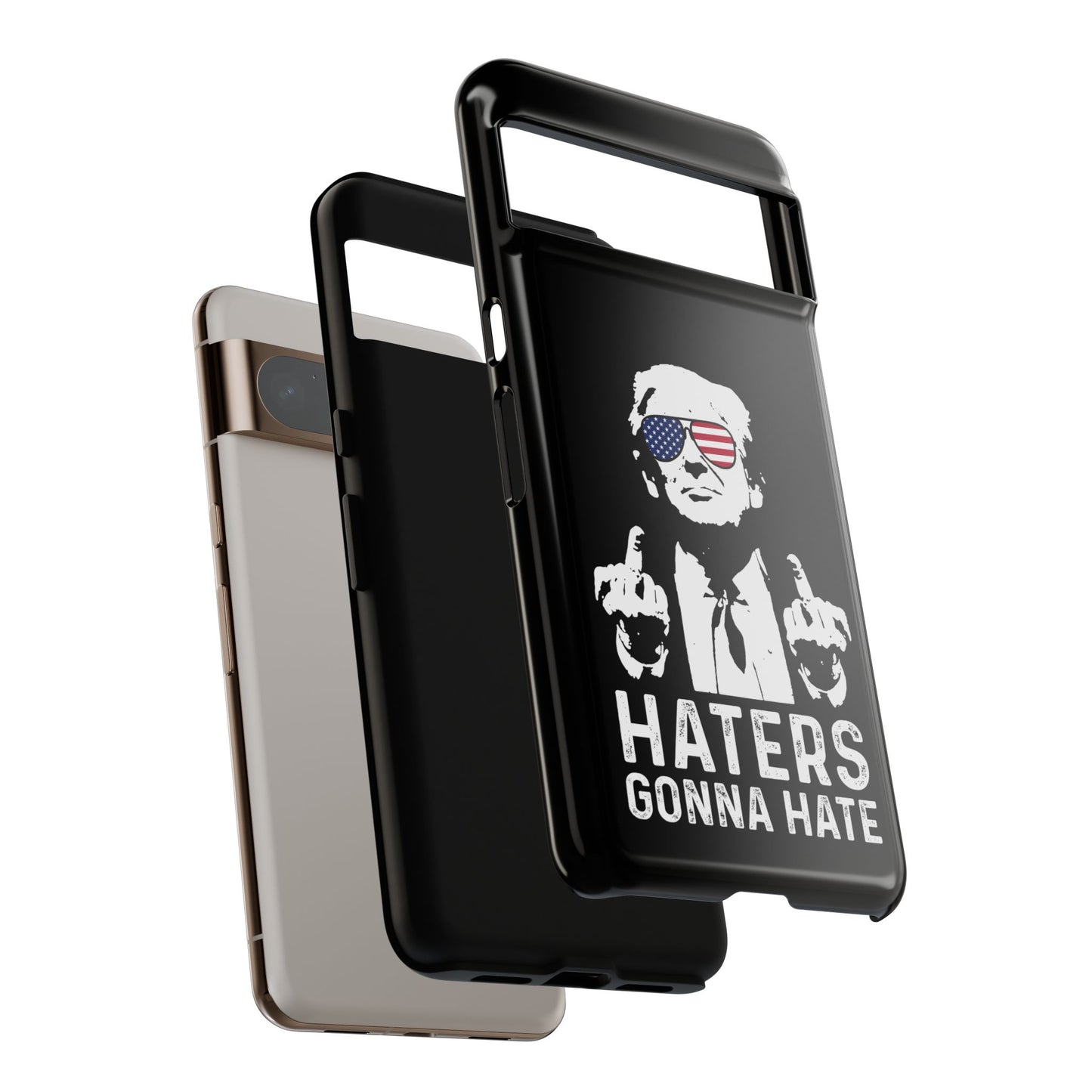 Black Trump Hater Phone Case