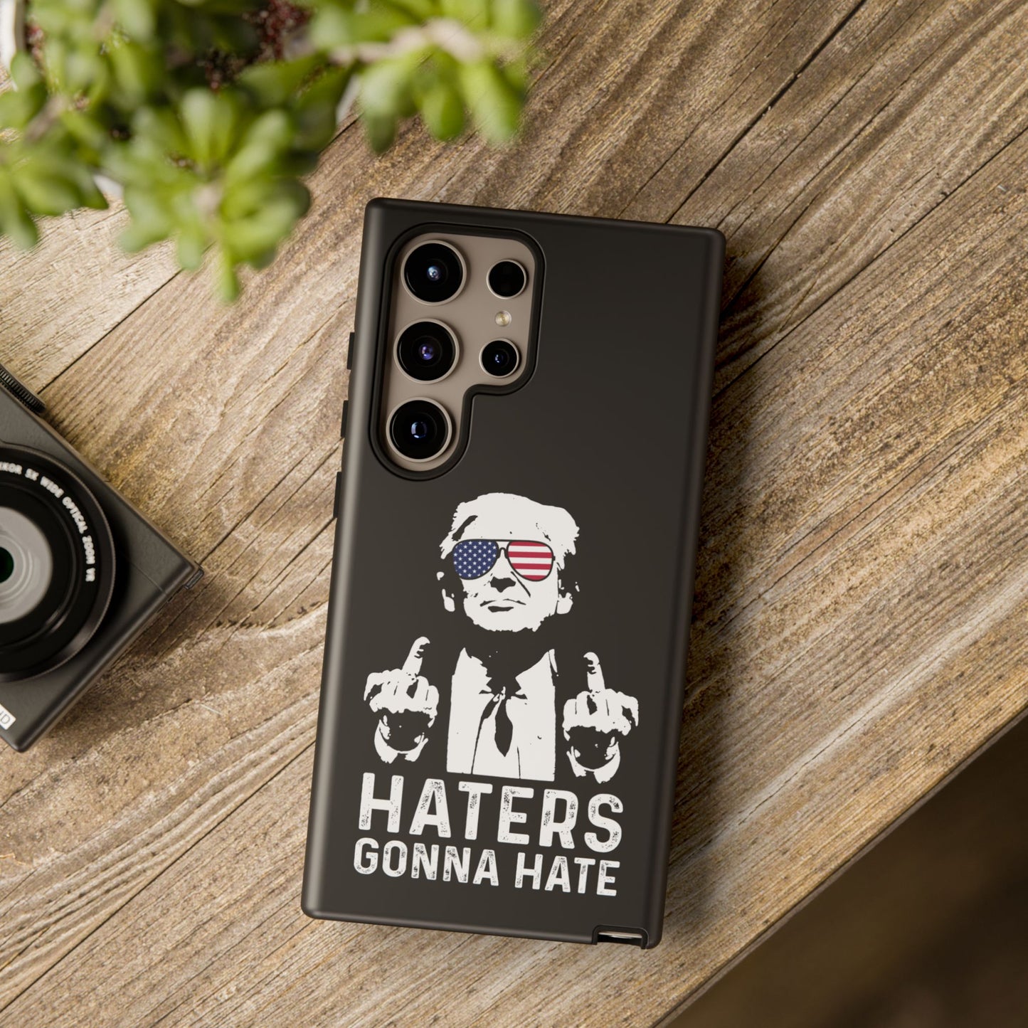 Black Trump Hater Phone Case