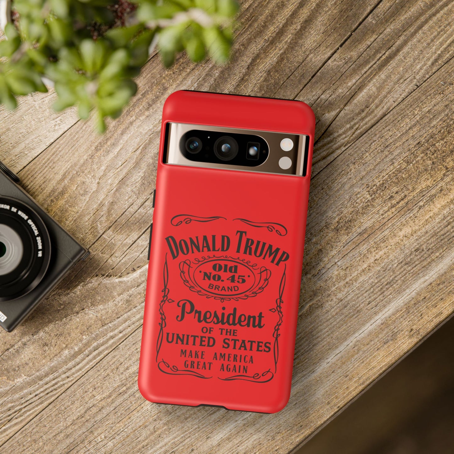 Red Trump Whiskey Phone Case
