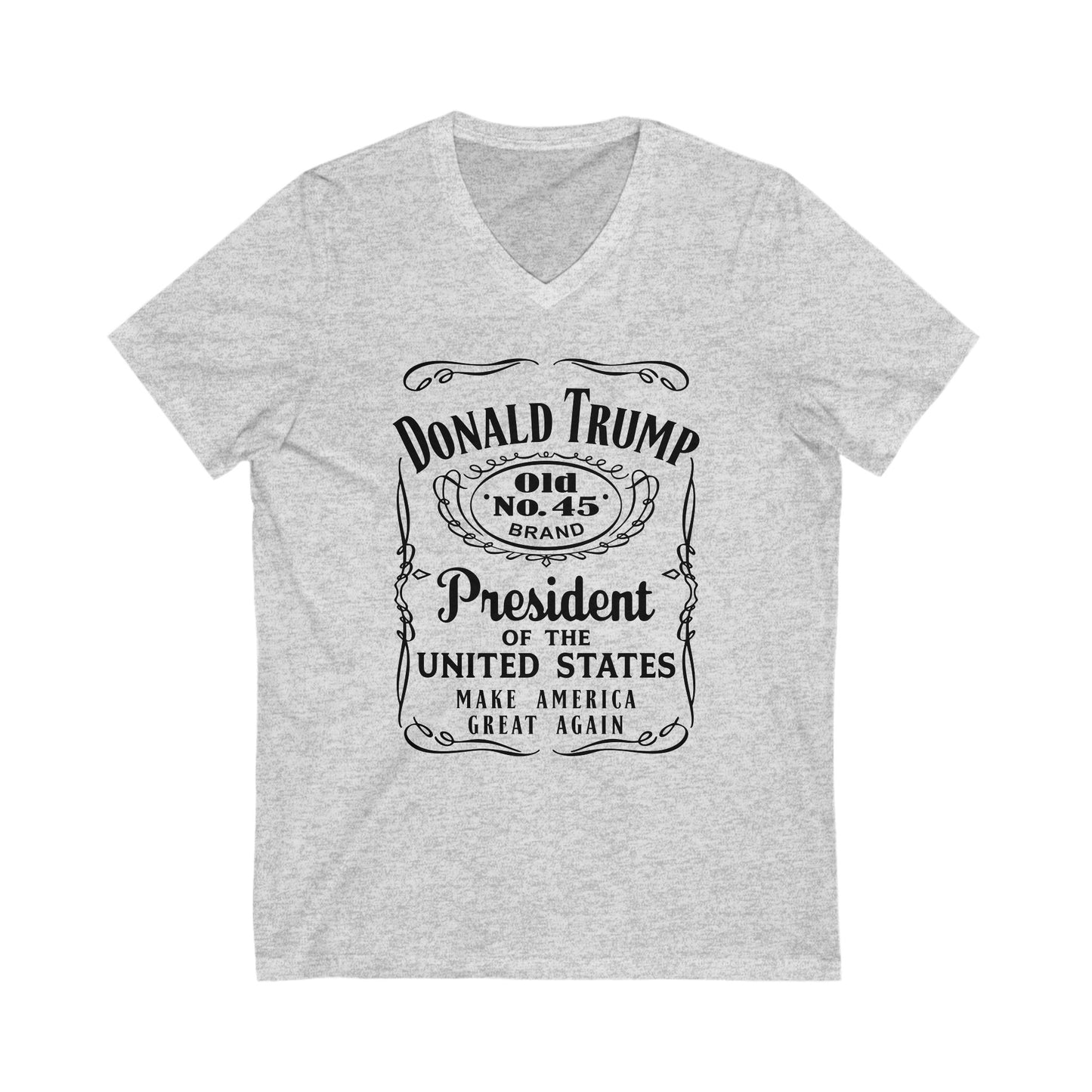 Trump Whiskey Short Sleeve V-Neck Tee