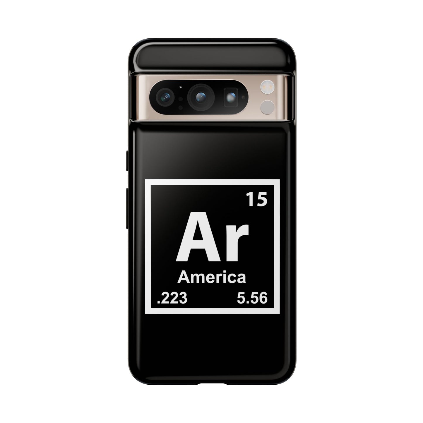 Black Periodic Table Phone Case