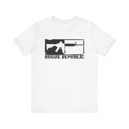 Rogue Republic AR15 - Unisex Cotton Crew Tee