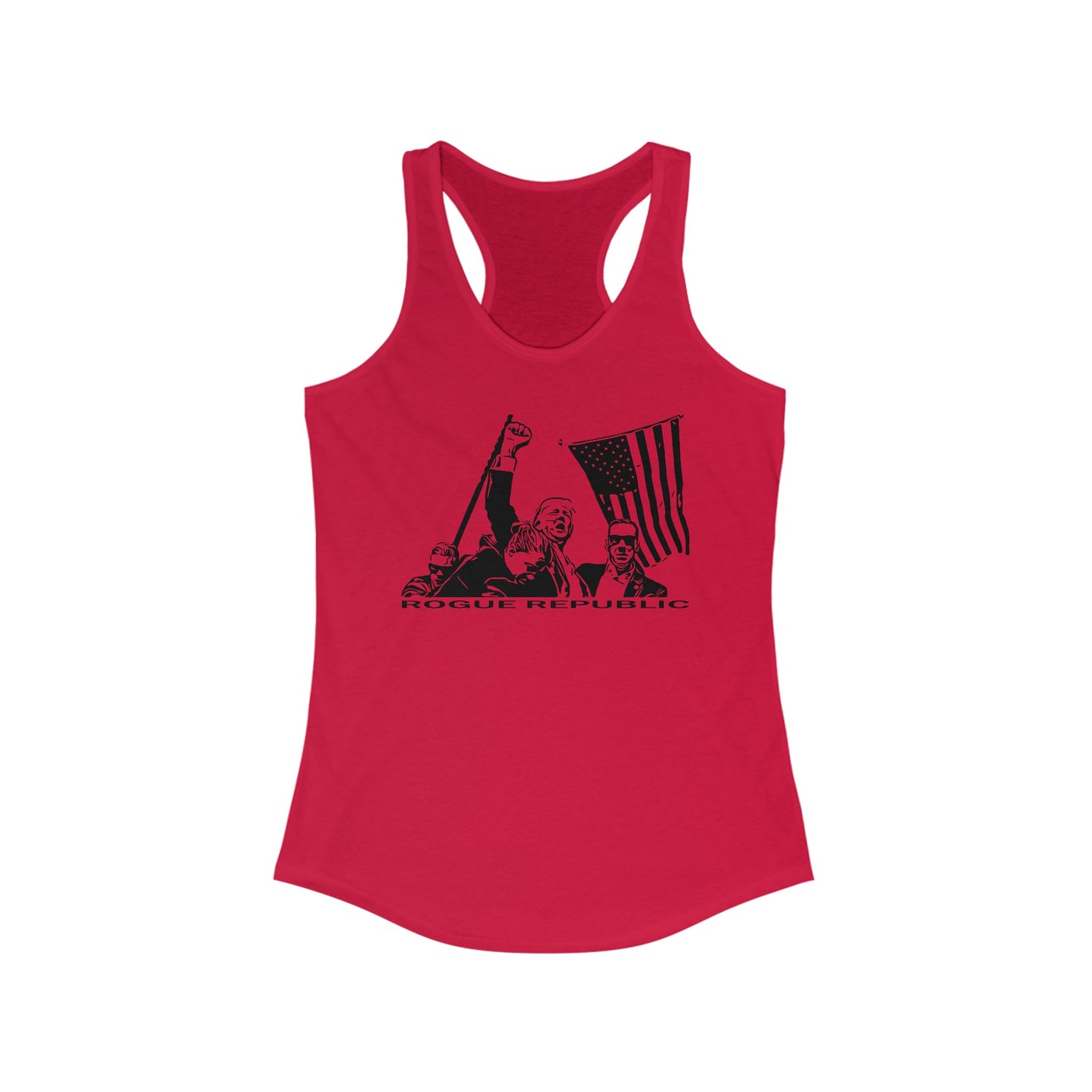 Trump Fist Women's Ideal Racerback Tank