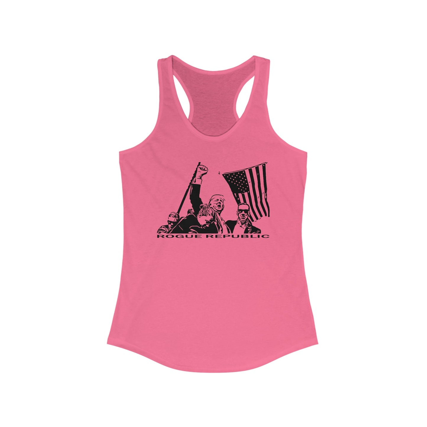 Trump Fist Women's Ideal Racerback Tank