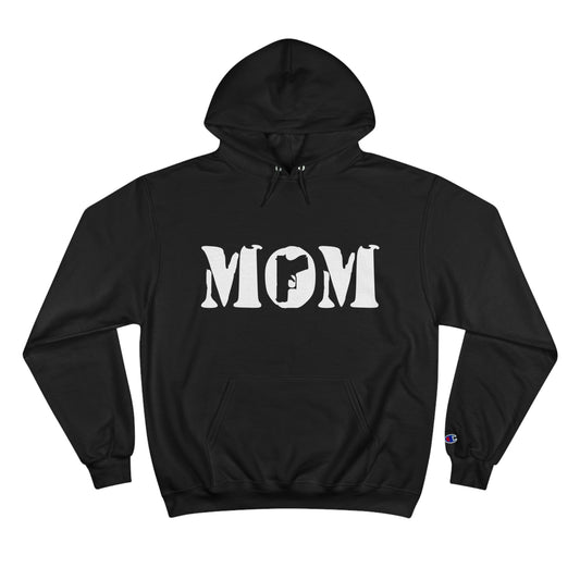 Gun Mom Champion Hoodie