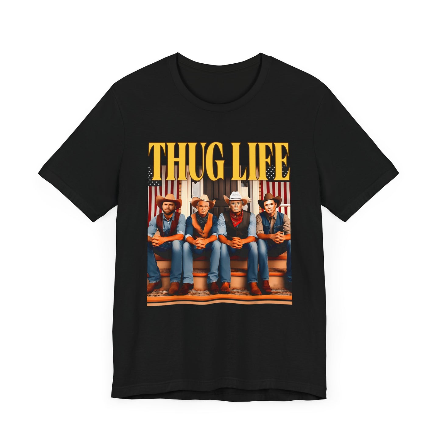 Cowboy Thug Life Short Sleeve Tee