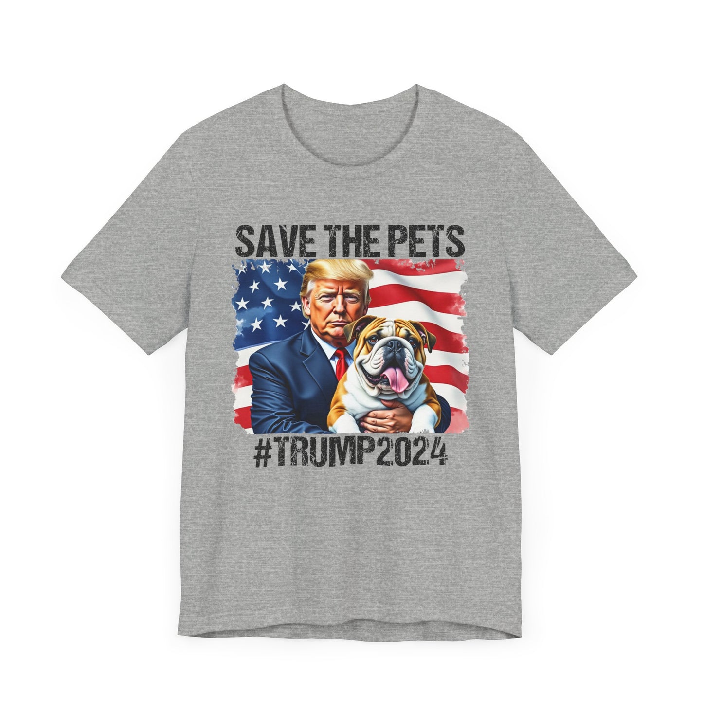 Trump Bulldog Short Sleeve Tee