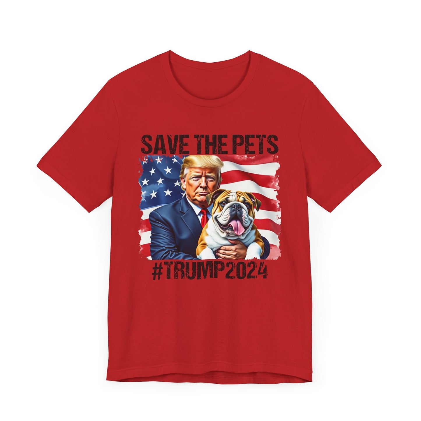 Trump Bulldog Short Sleeve Tee