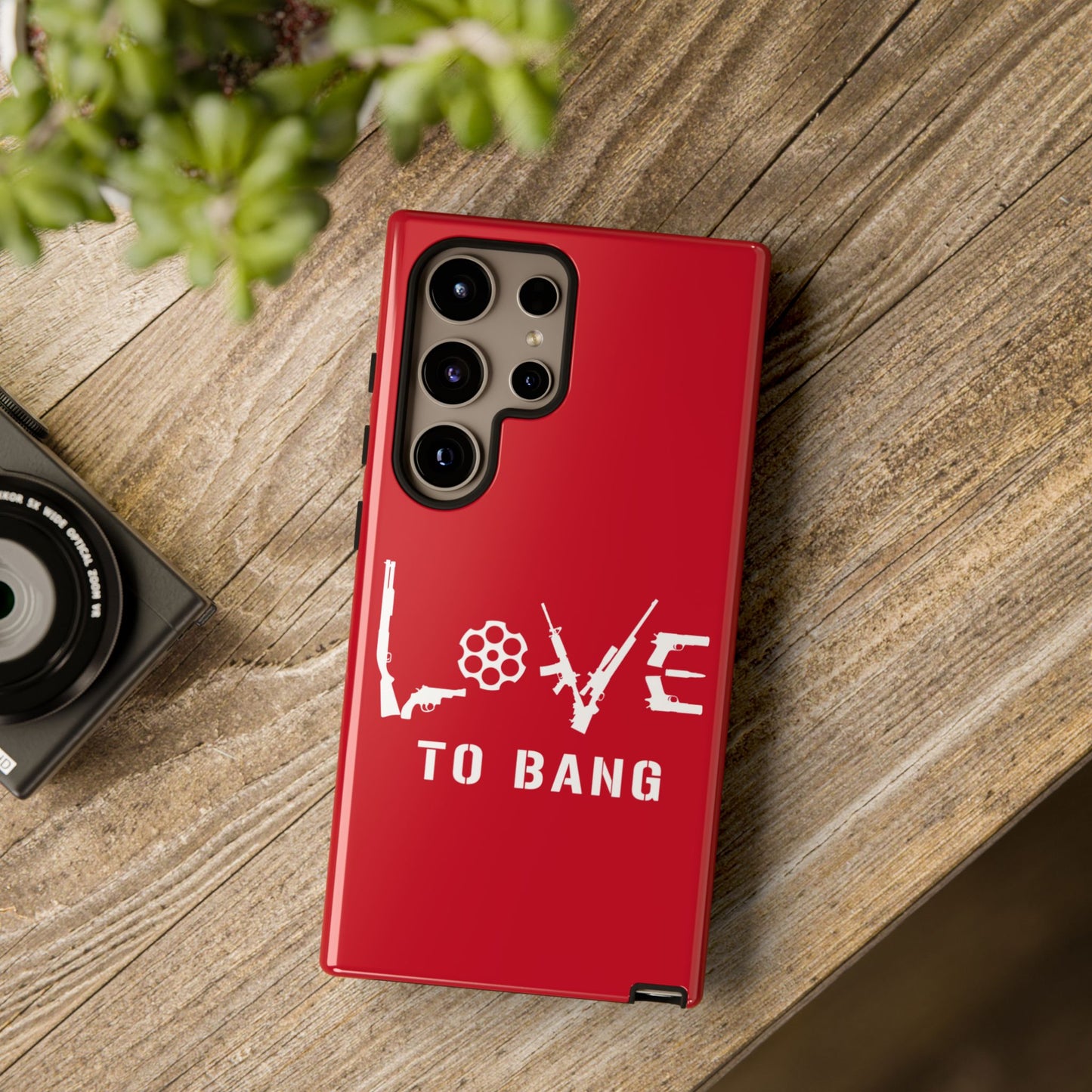 Dark Red LTB Phone Case