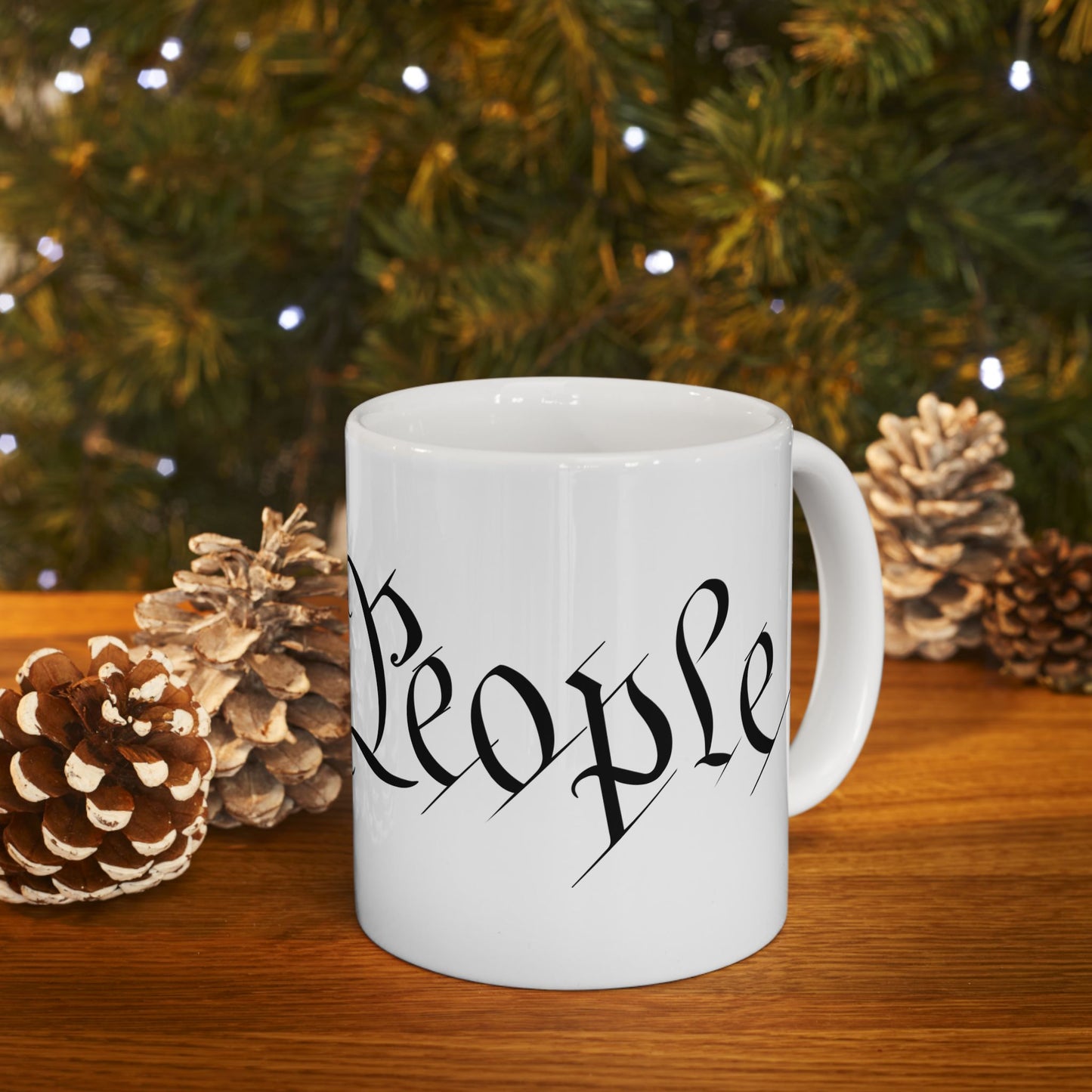 We The People Ceramic Mug, (11oz, 15oz)