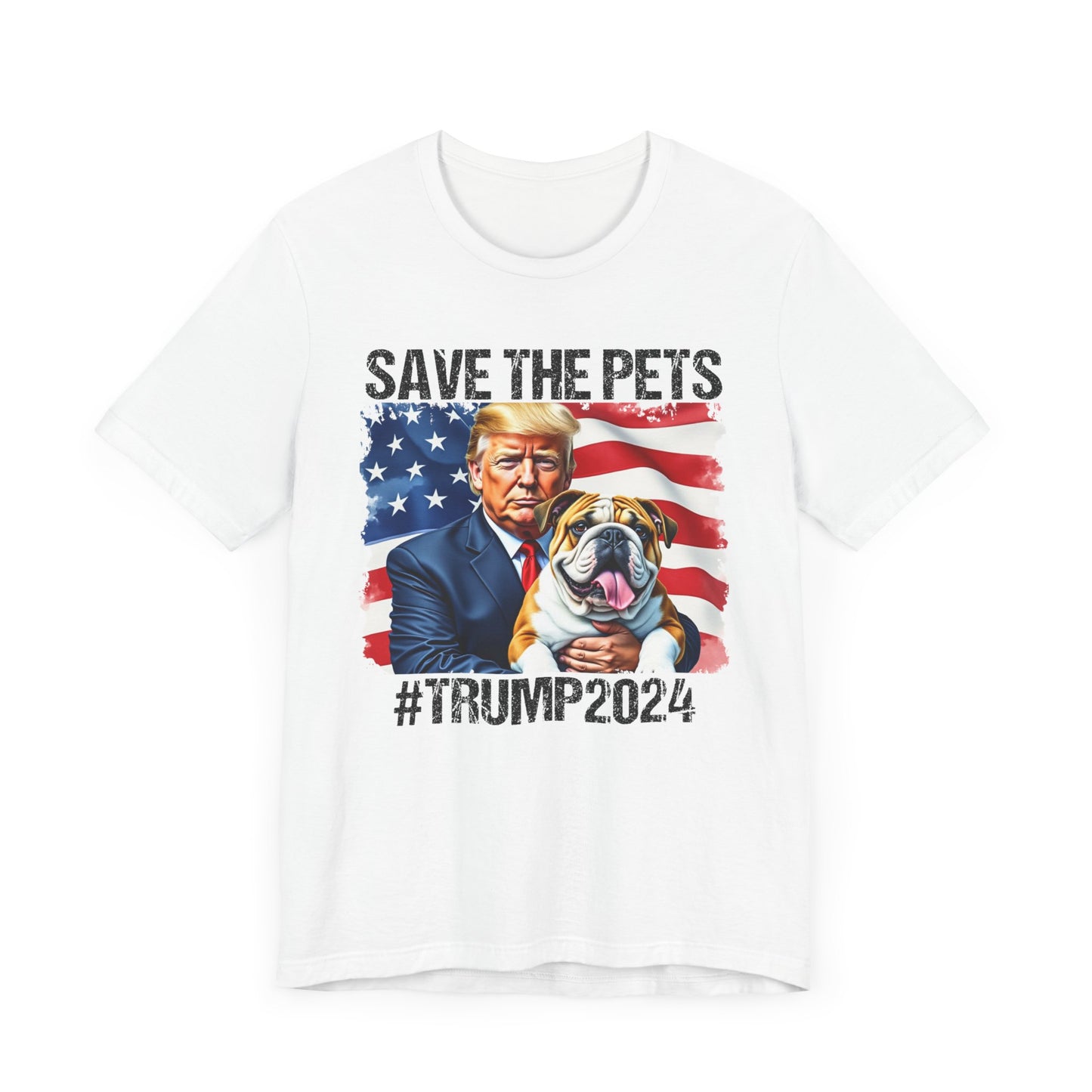 Trump Bulldog Short Sleeve Tee