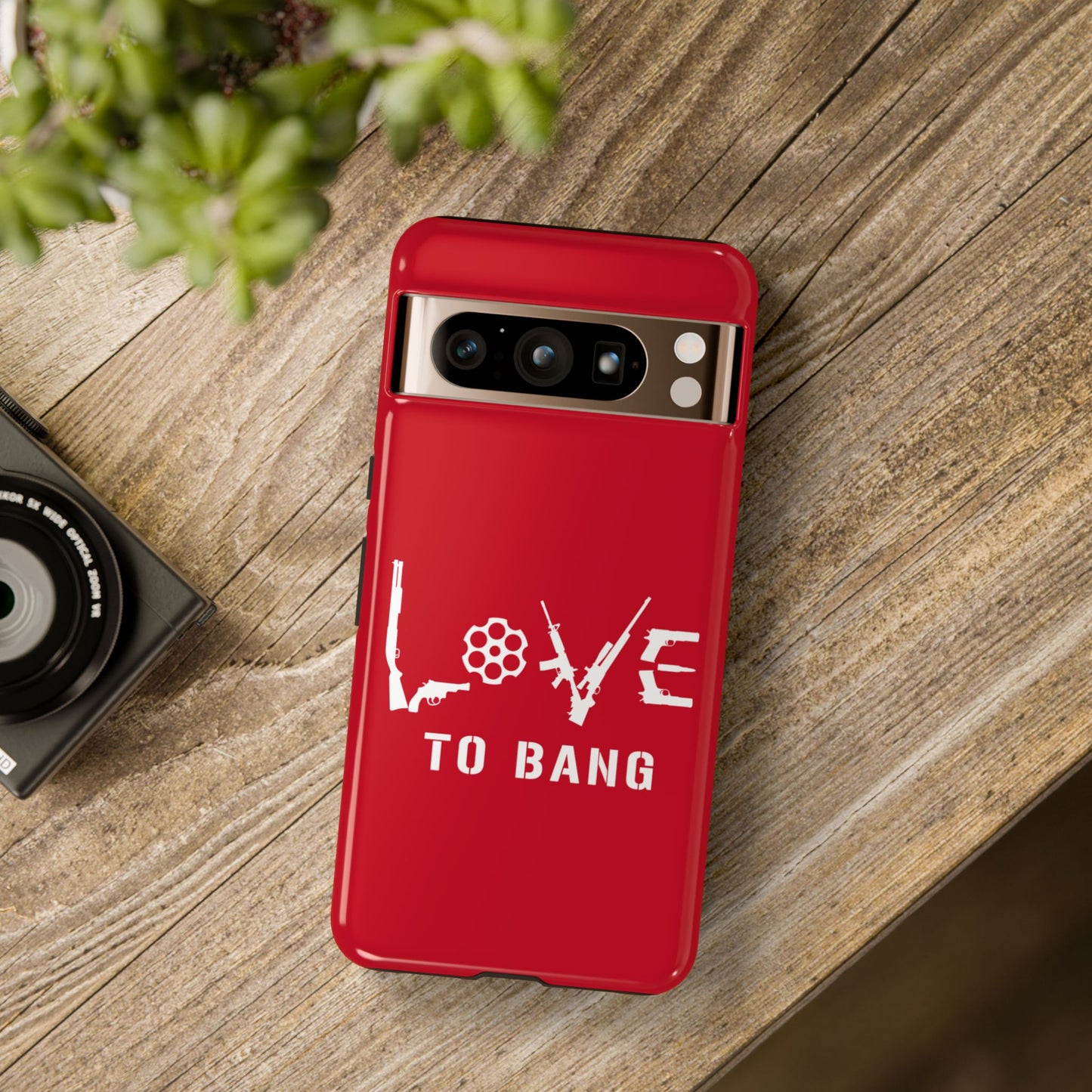 Dark Red LTB Phone Case