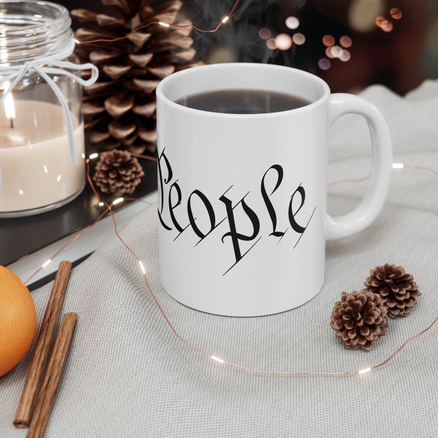 We The People Ceramic Mug, (11oz, 15oz)