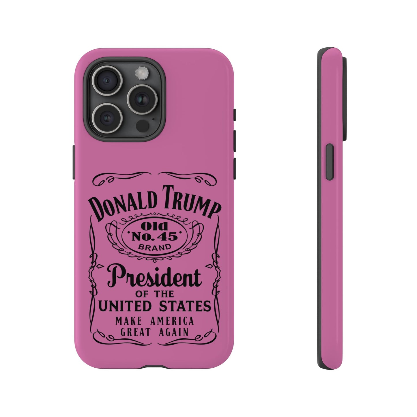 Light Pink Trump Whiskey Phone Case