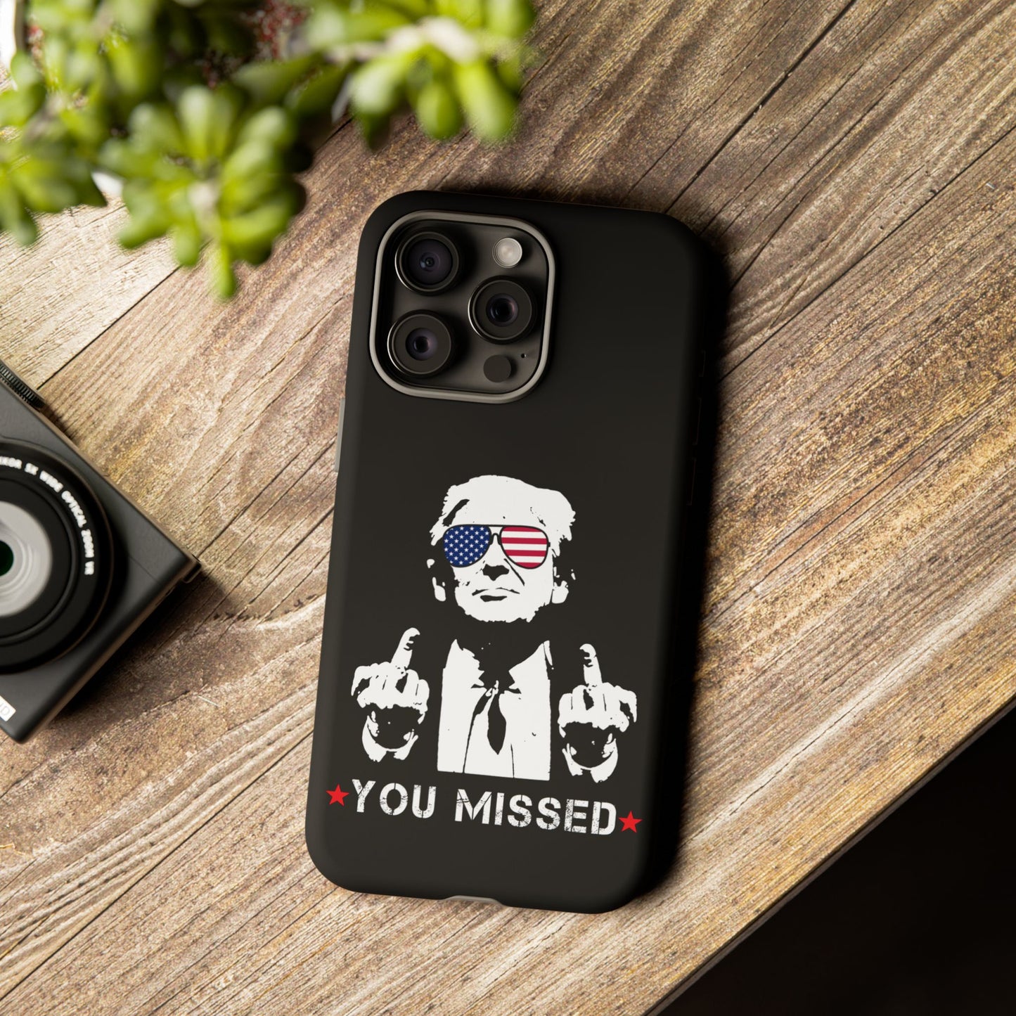 Black You Missed Phone Case