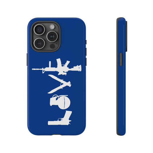 Blue Love Phone Case