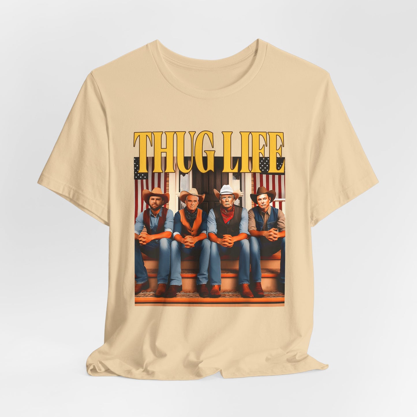 Cowboy Thug Life Short Sleeve Tee