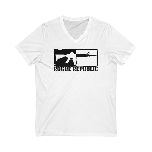 Rogue Republic AR15 Short Sleeve V-Neck Tee