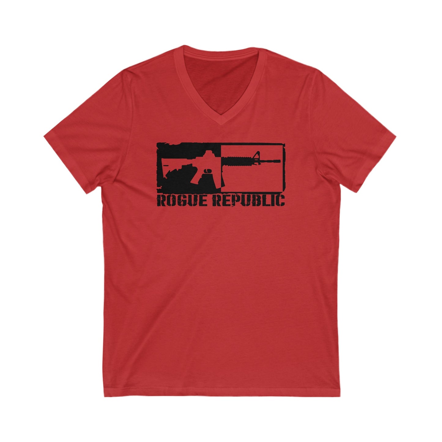 Rogue Republic AR15 Short Sleeve V-Neck Tee