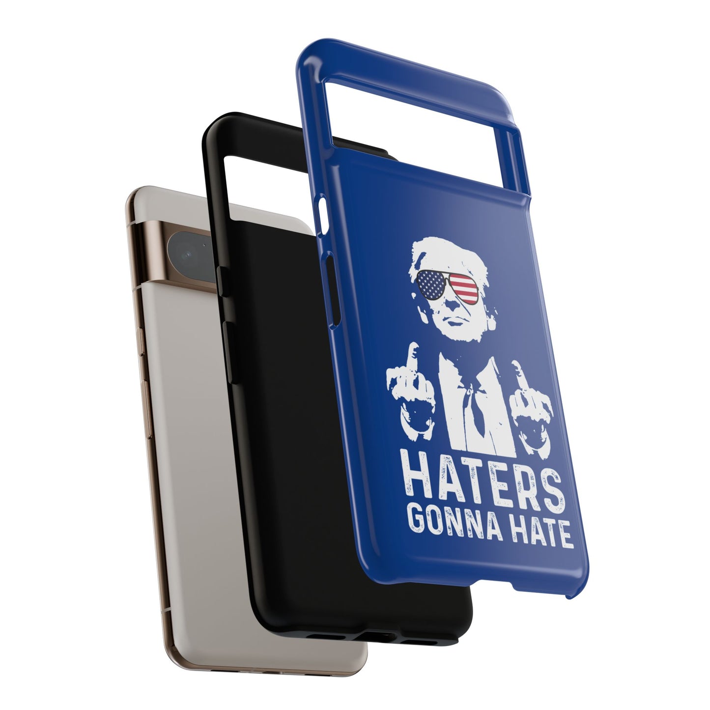 Blue Trump Hater Phone Case