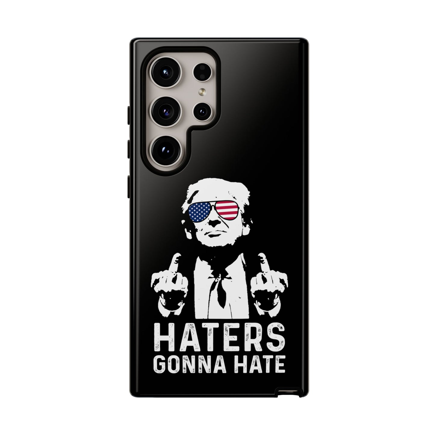 Black Trump Hater Phone Case