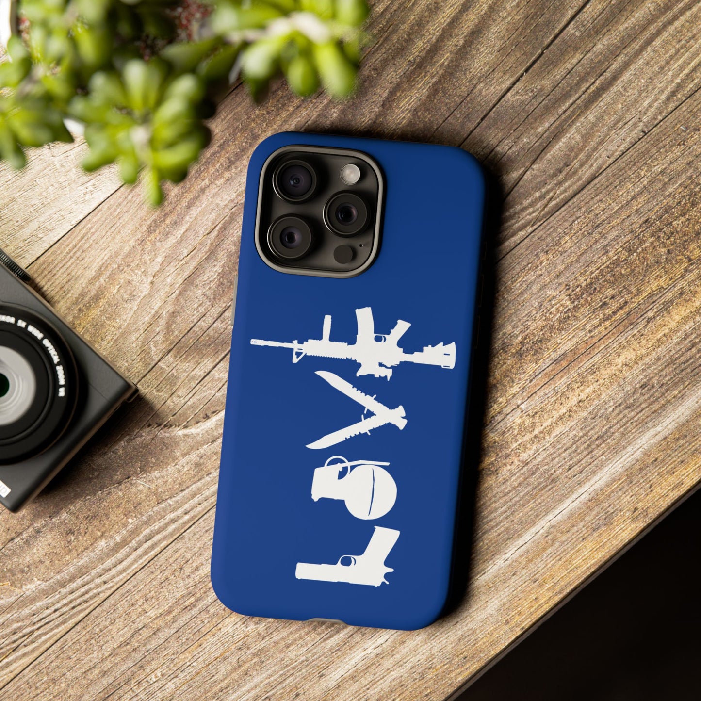 Blue Love Phone Case