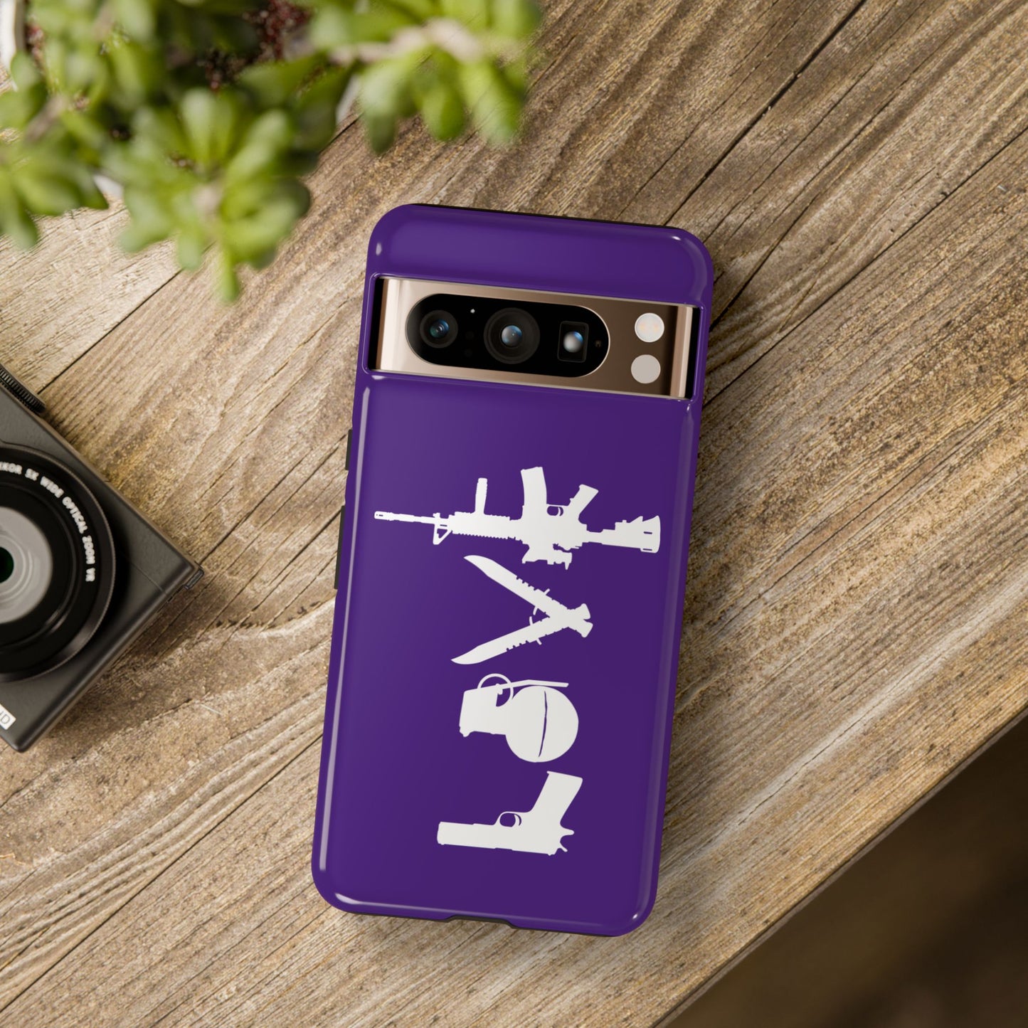 Purple Love Phone Case