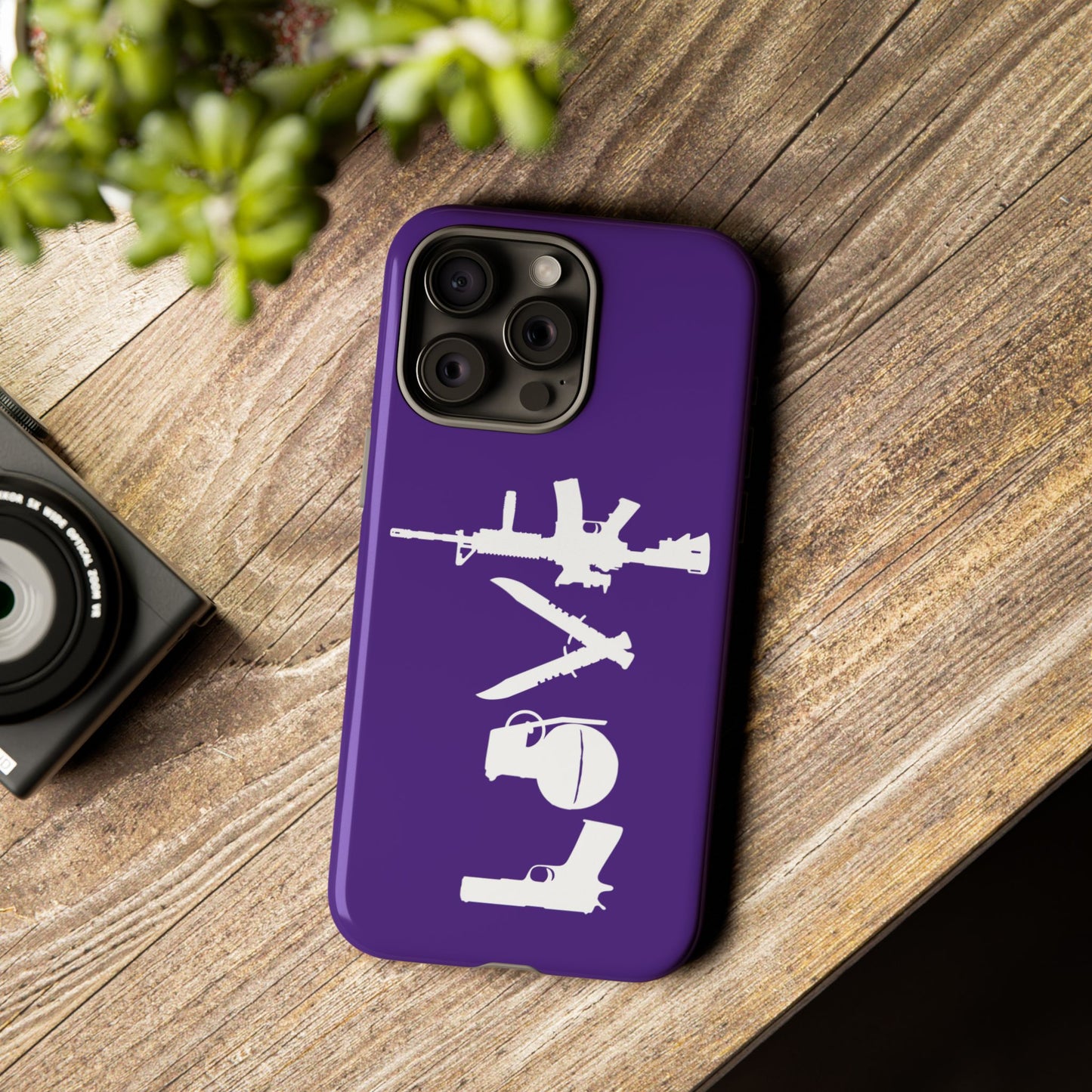 Purple Love Phone Case