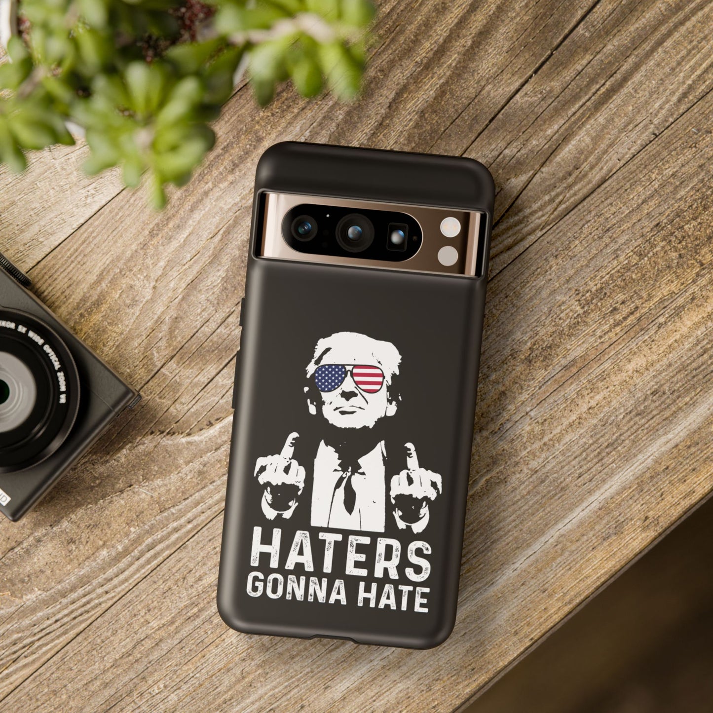 Black Trump Hater Phone Case