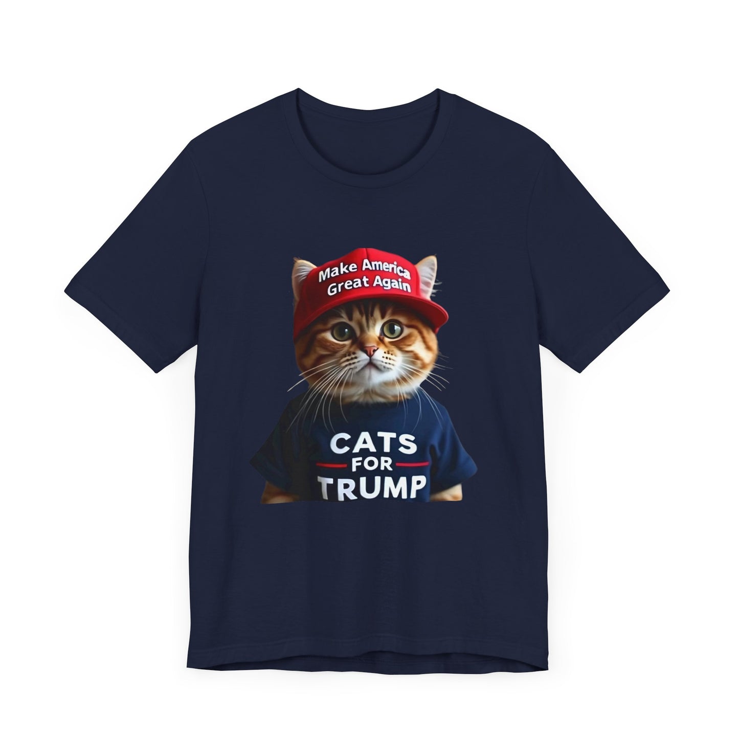 Cats For Trump Short Sleeve Tee