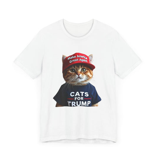 Cats For Trump Short Sleeve Tee