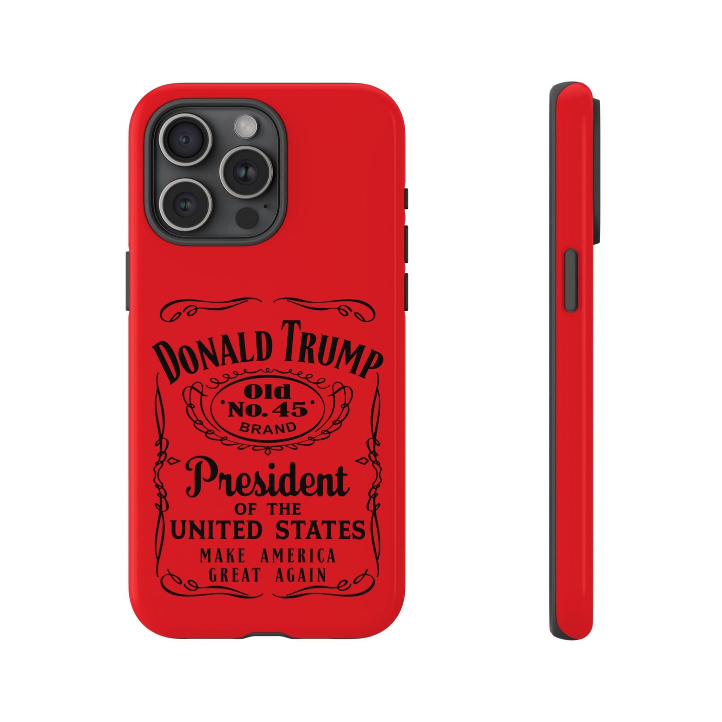 Red Trump Whiskey Phone Case