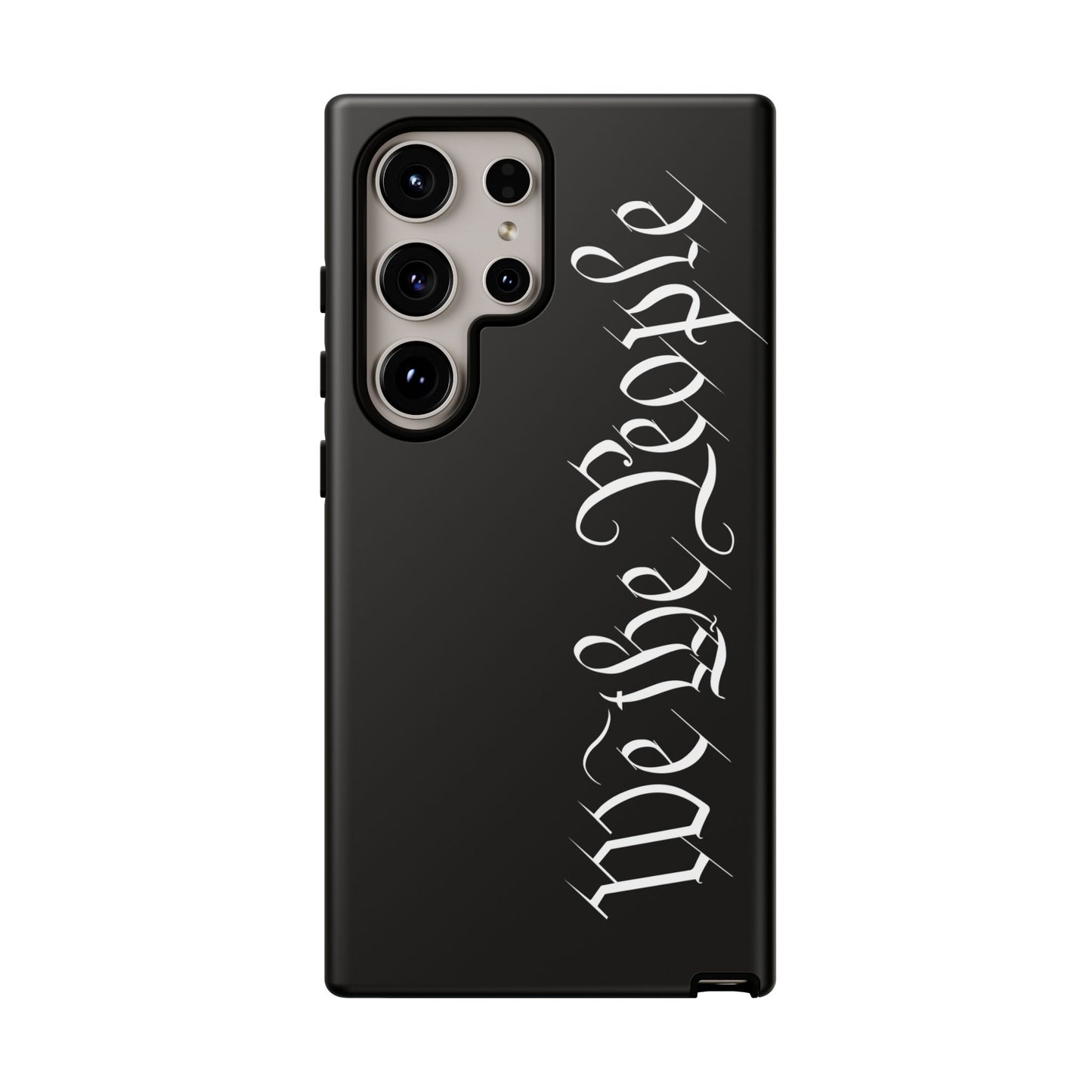 Black We The People Phone Case