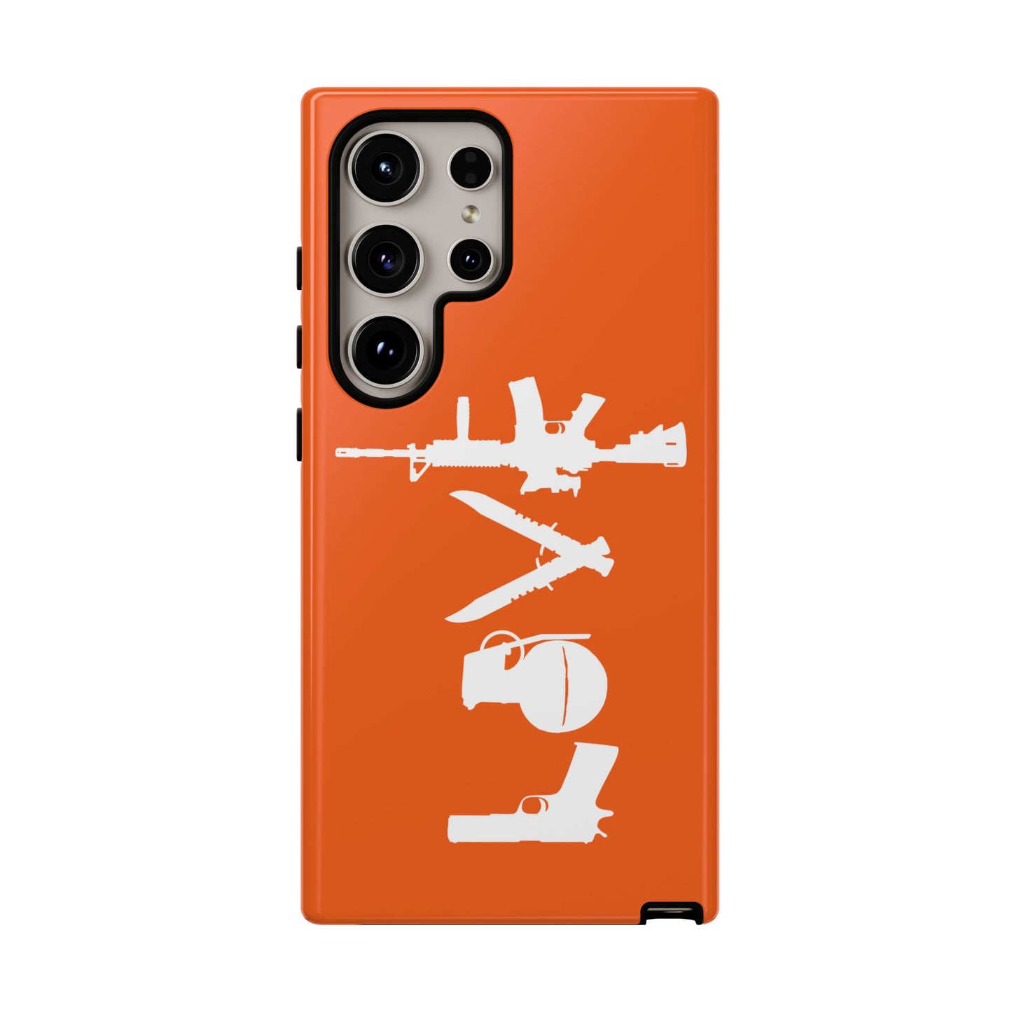 Orange Love Phone Case