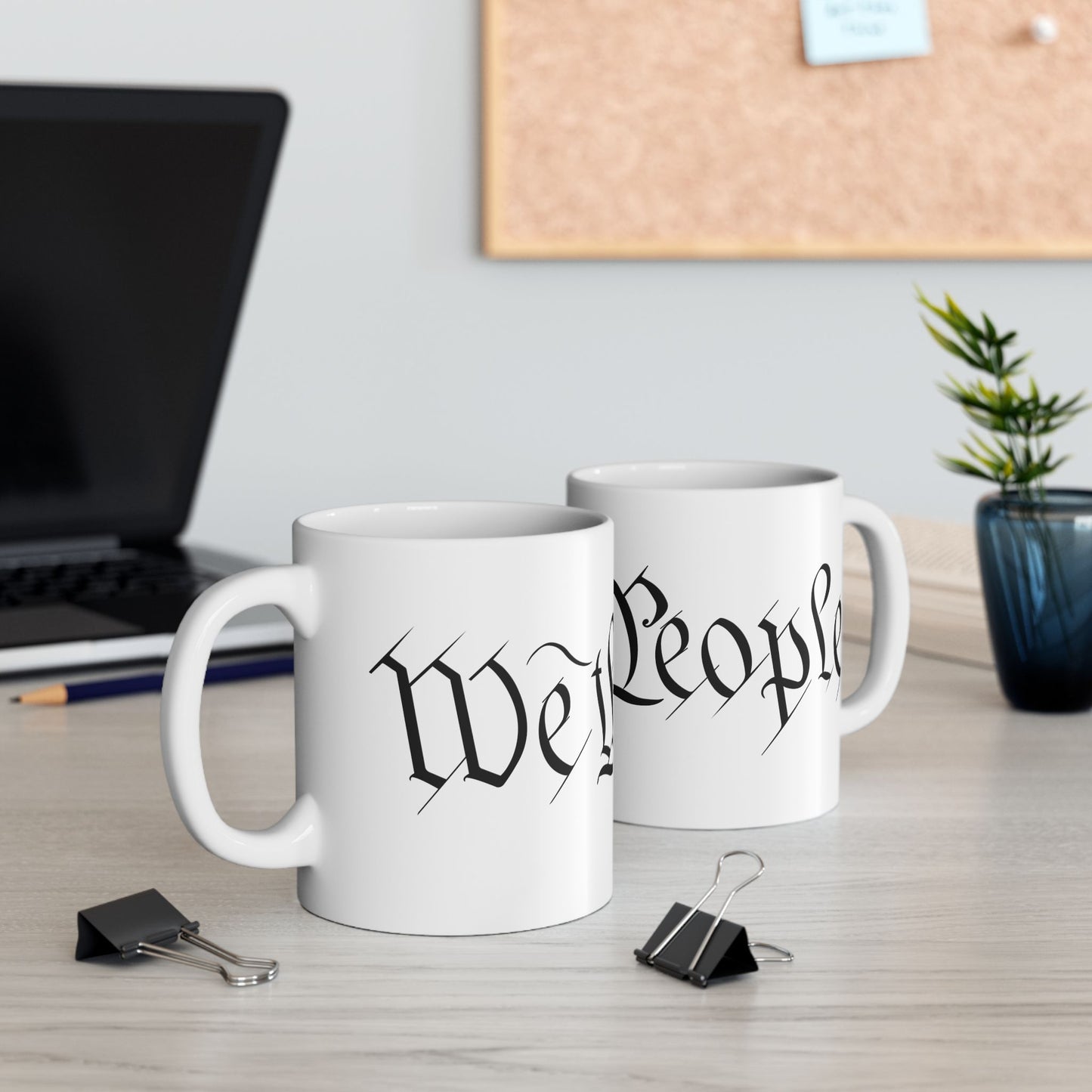 We The People Ceramic Mug, (11oz, 15oz)