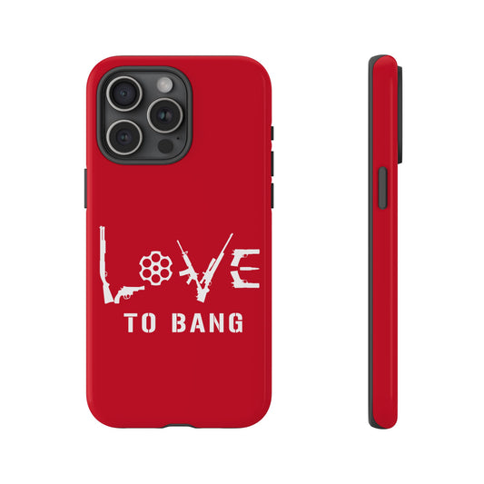 Dark Red LTB Phone Case