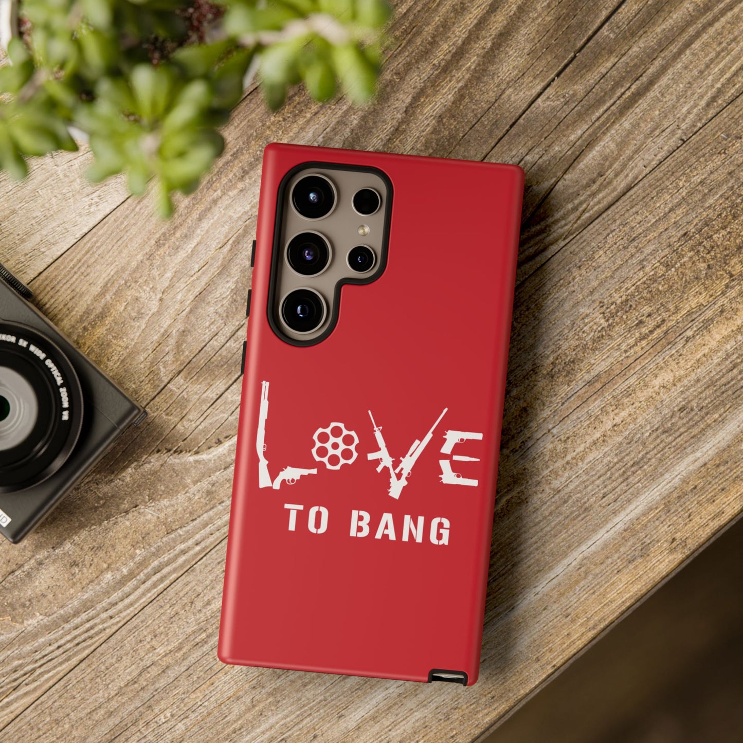 Dark Red LTB Phone Case