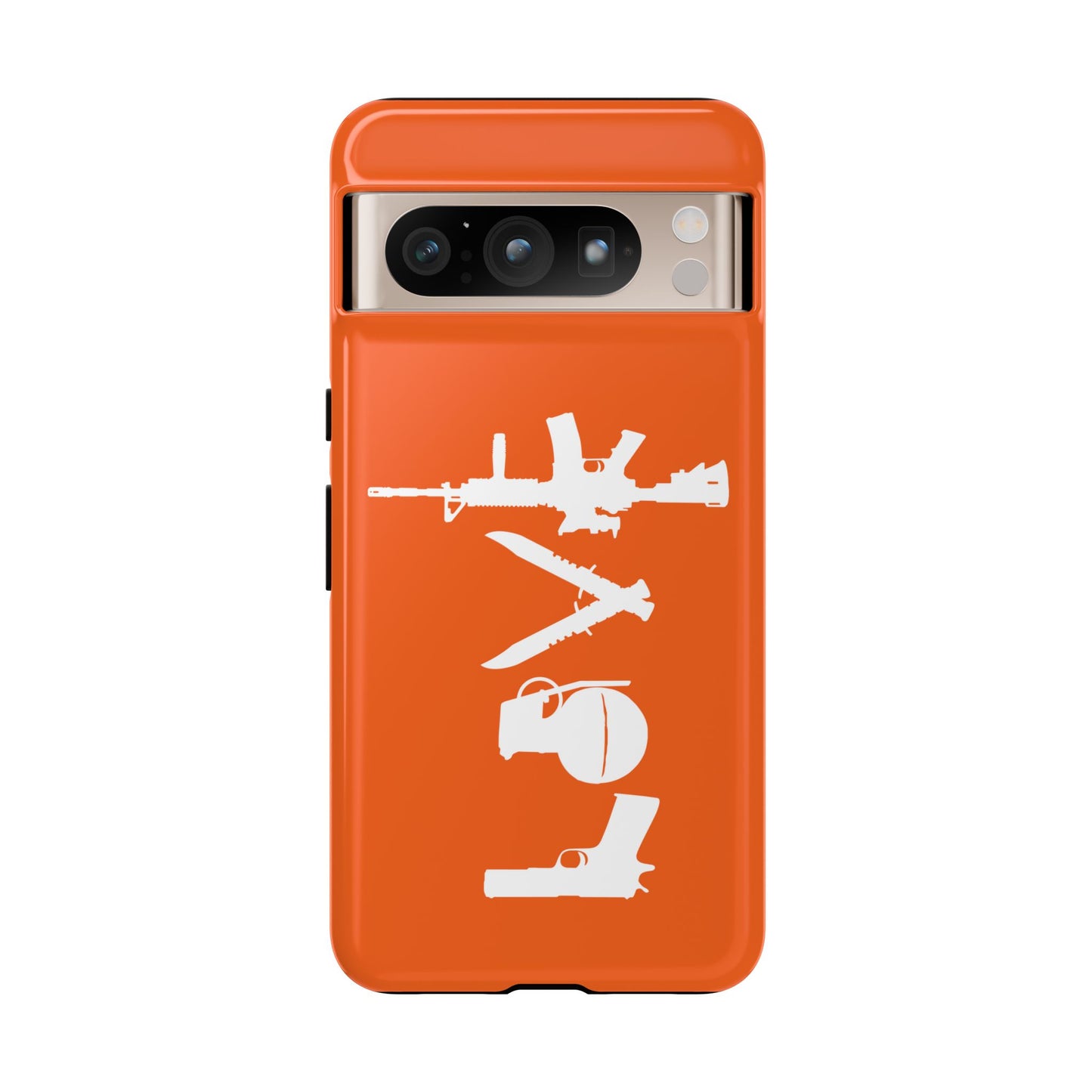 Orange Love Phone Case