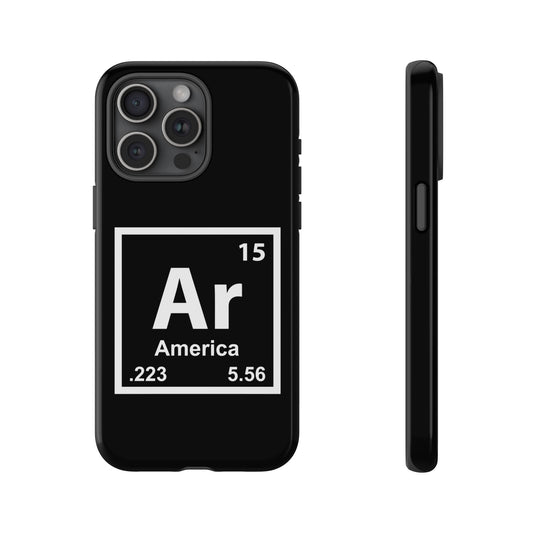 Red Periodic Table Phone Case