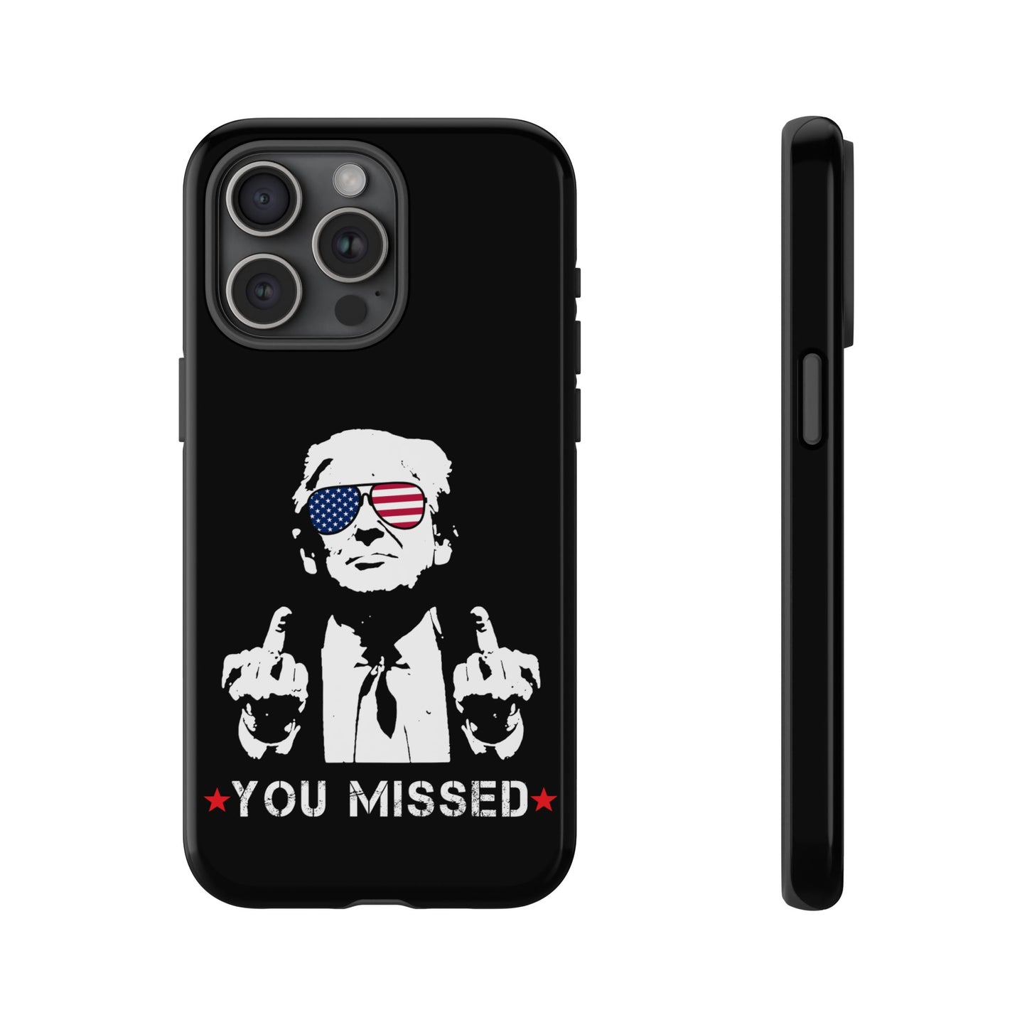 Black You Missed Phone Case