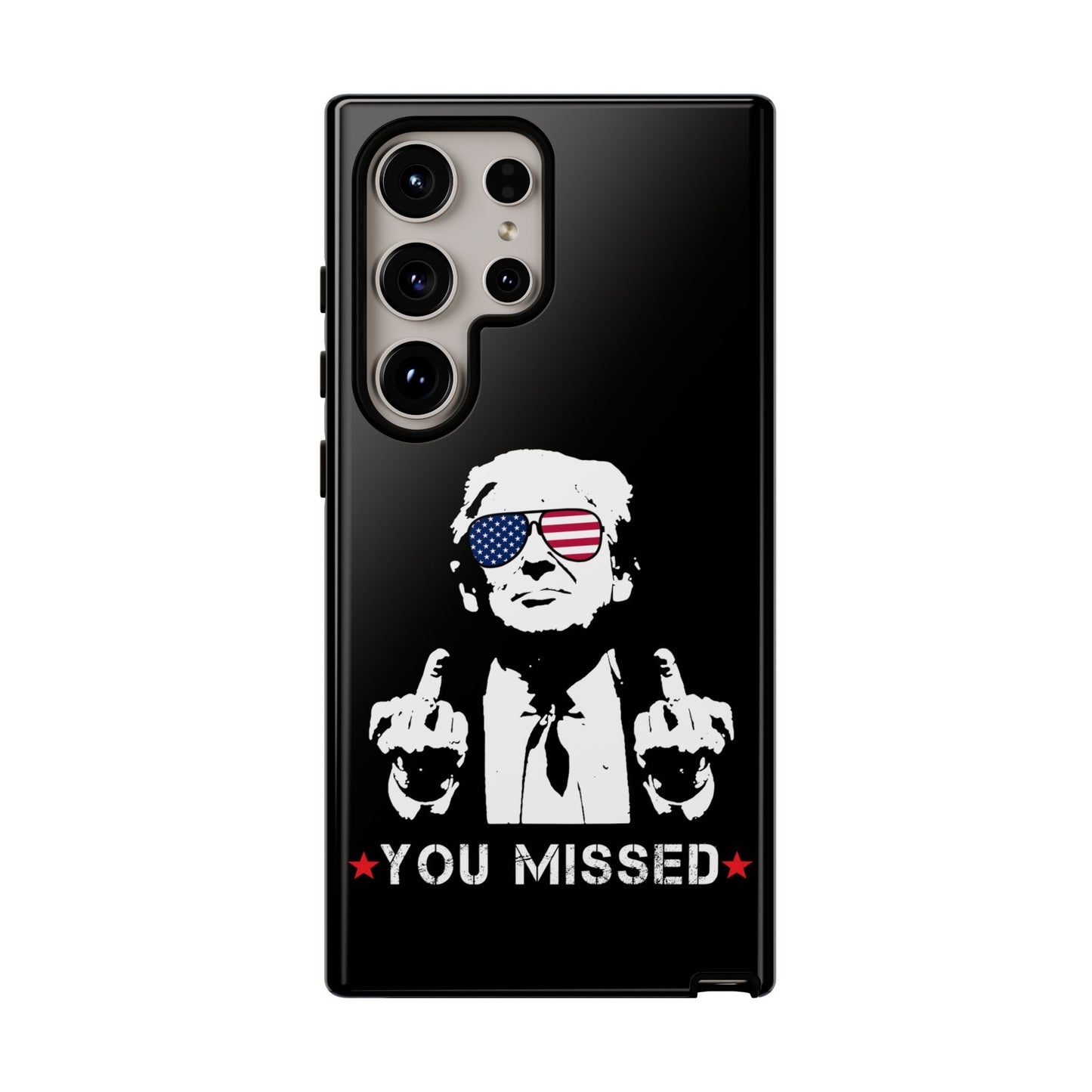 Black You Missed Phone Case