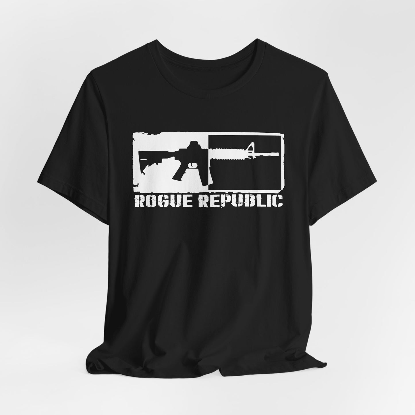 Rogue Republic AR15 - Unisex Cotton Crew Tee