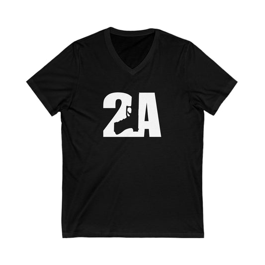 2A Short Sleeve V-Neck Tee