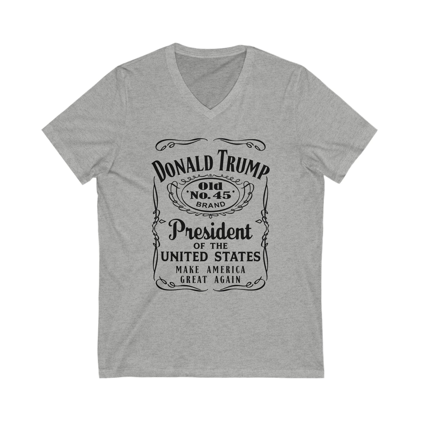 Trump Whiskey Short Sleeve V-Neck Tee