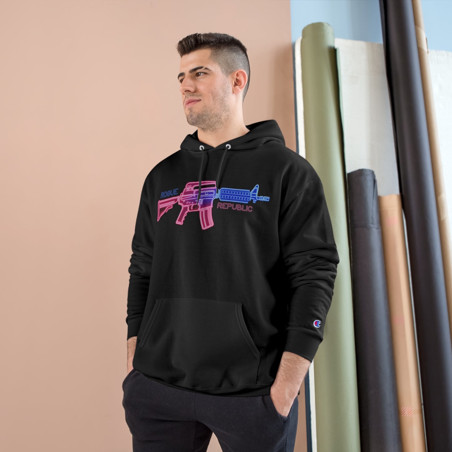 Neon AR - Champion Hoodie