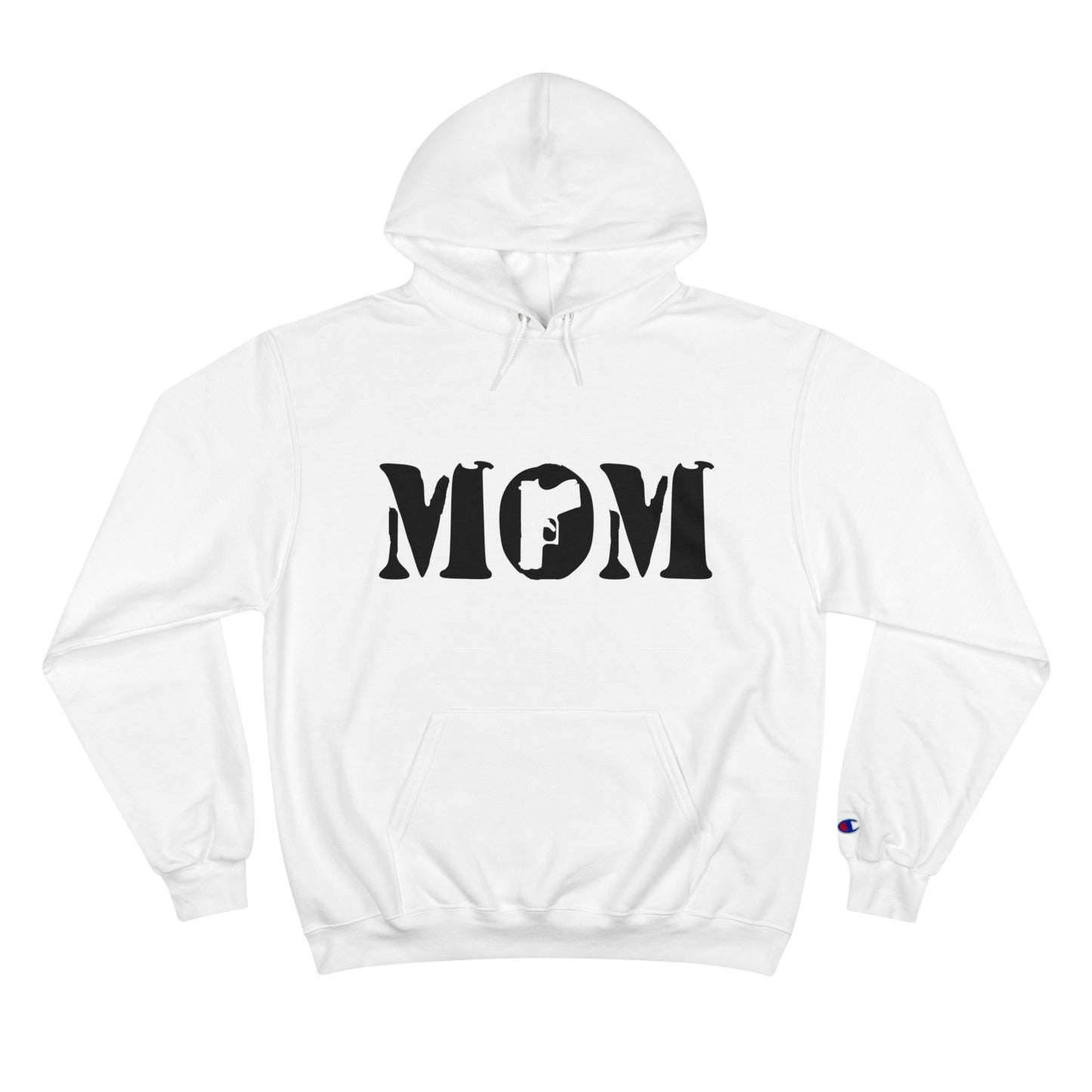 Gun Mom Champion Hoodie