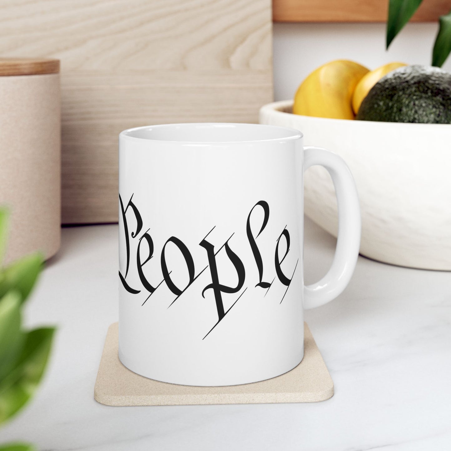 We The People Ceramic Mug, (11oz, 15oz)