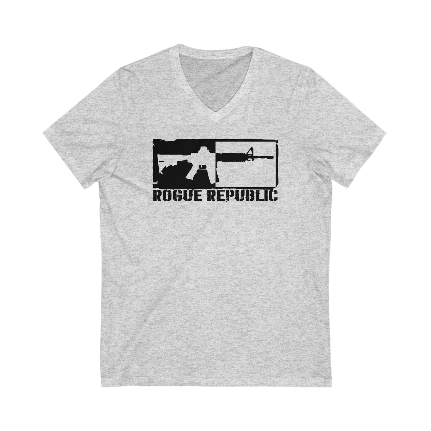 Rogue Republic AR15 Short Sleeve V-Neck Tee